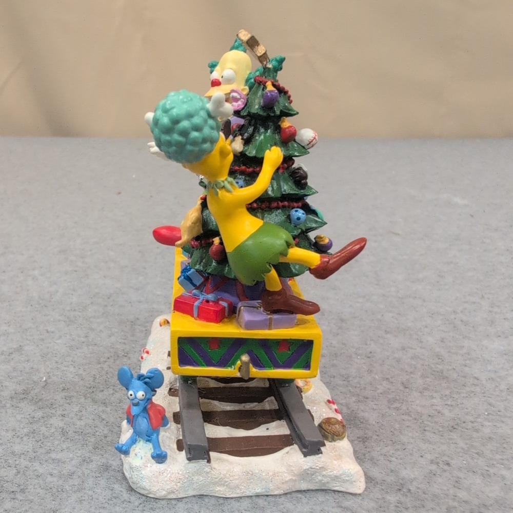 The Simpsons A Krusty Kristmas Christmas Express Collection Figurine 2004 - Picture 2 of 5